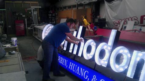 what are the components of a quality channel letter sign